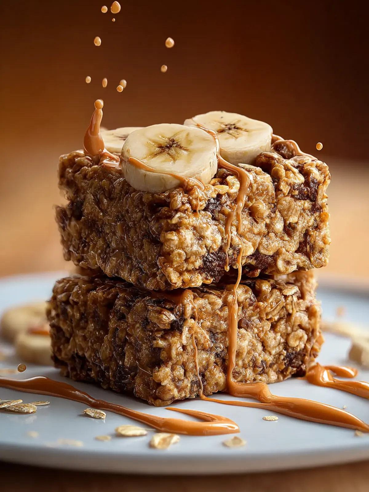 Banana Oatmeal Bars First Image
