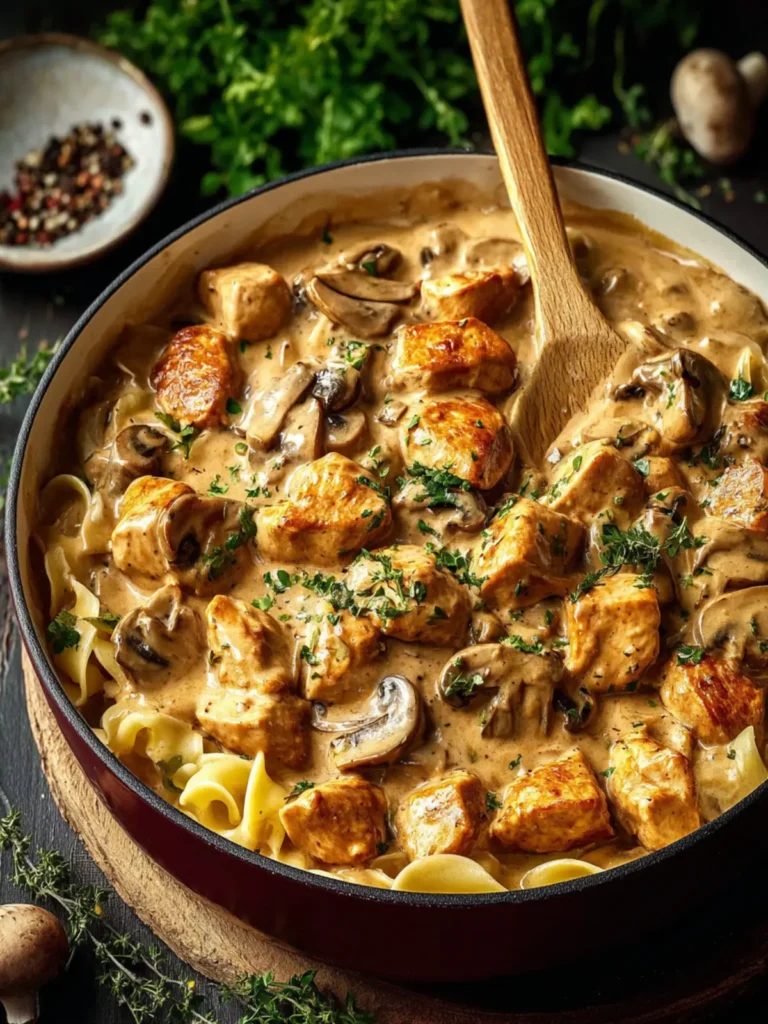 Indulge in Rich Chicken Stroganoff: Comfort Food Bliss First Image