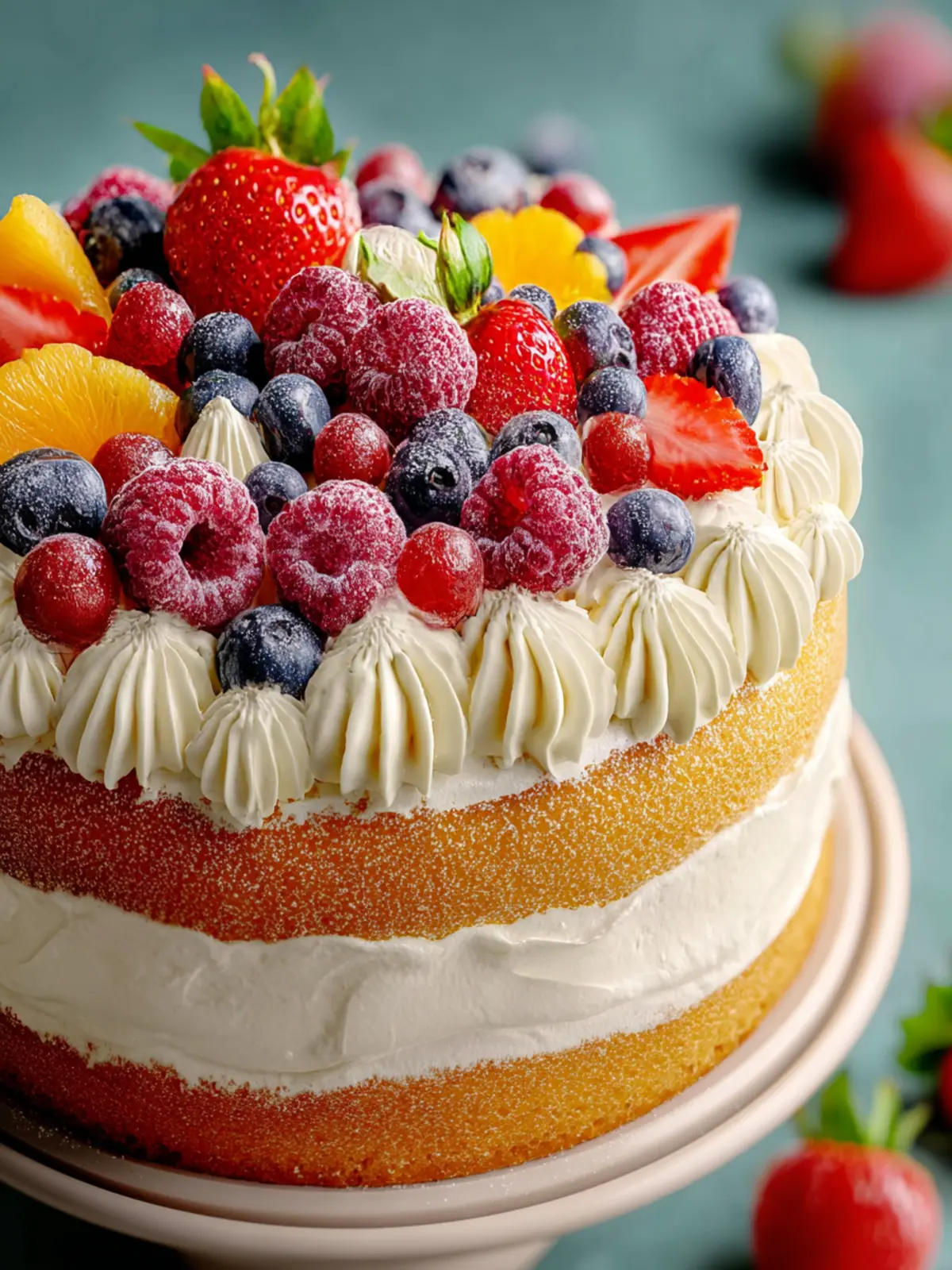Irresistible Vanilla Chantilly Cake Recipe to Impress First Image