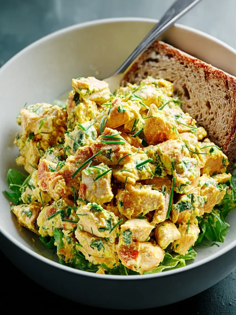 Irresistible Curry Chicken Salad First Image
