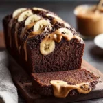 Chocolate Peanut Butter Banana Bread First Image