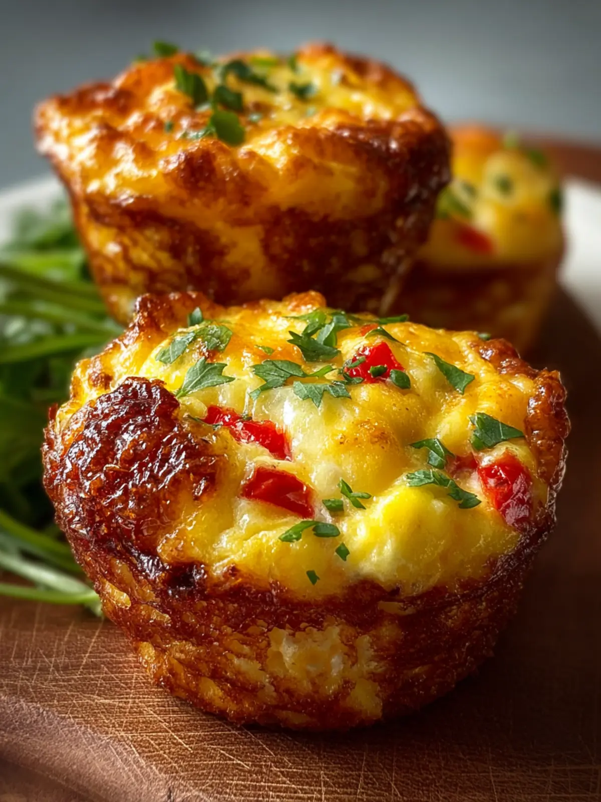 Cheesy Protein Egg Muffins First Image