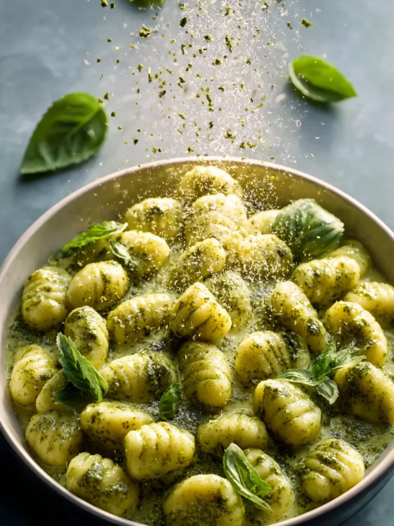 Creamy Pesto Gnocchi First Image