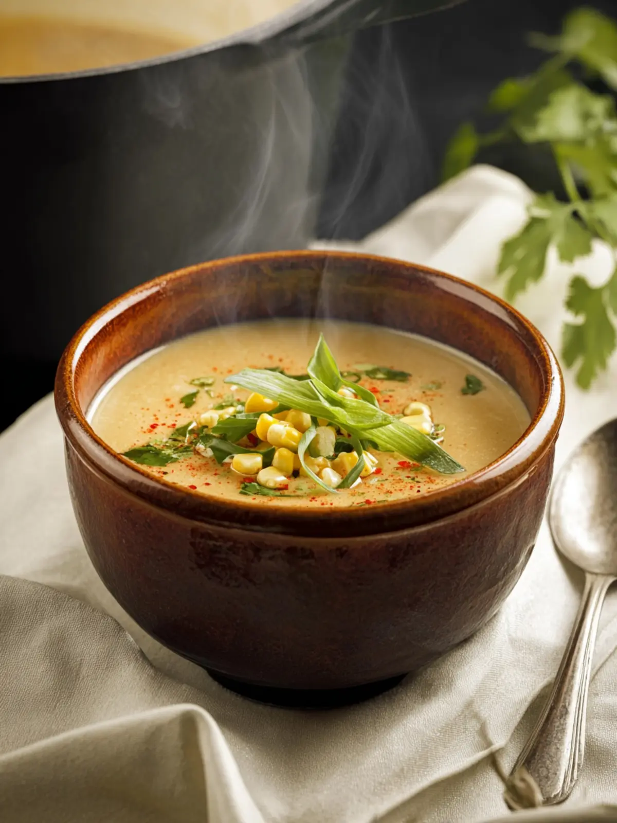 Miso Corn Soup First Image