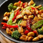 Irresistible Healthy Cashew Chicken Stir Fry Recipe First Image