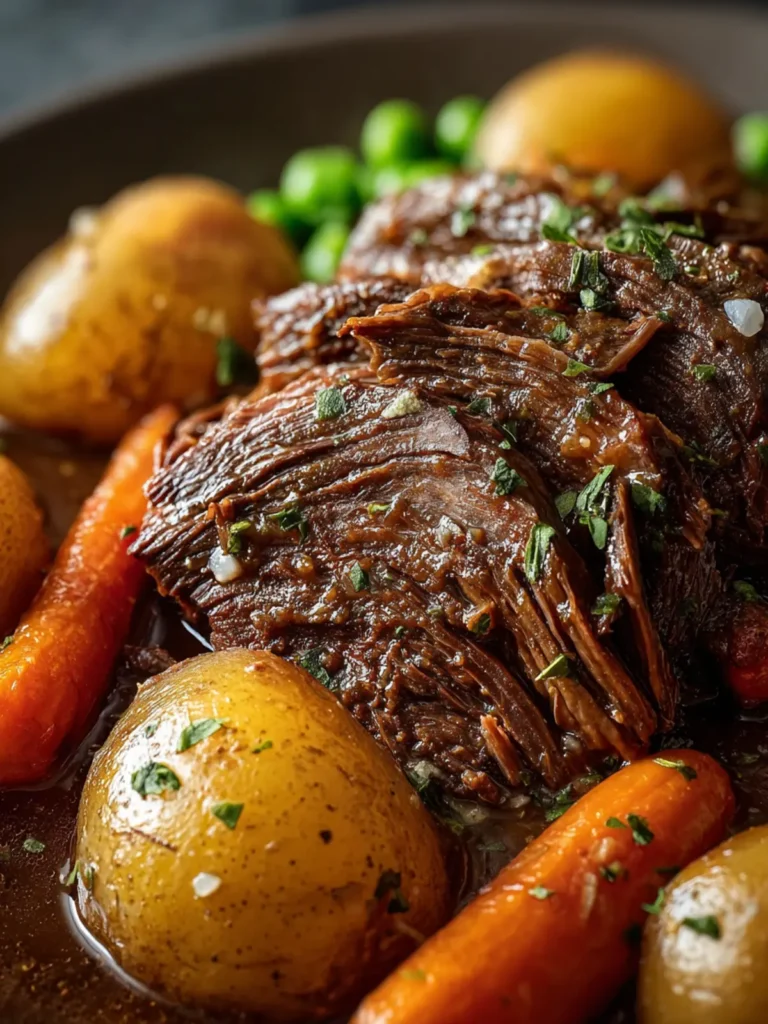 Slow Cooker Cracker Barrel Pot Roast First Image