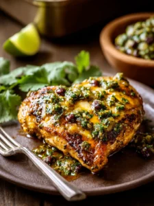 Salsa Verde Baked Chicken Recipe First Image