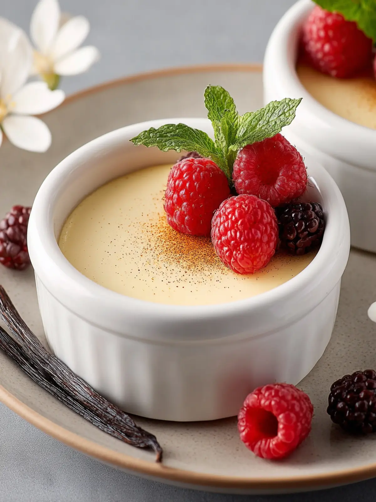 Vanilla Bean Pots de Crème First Image