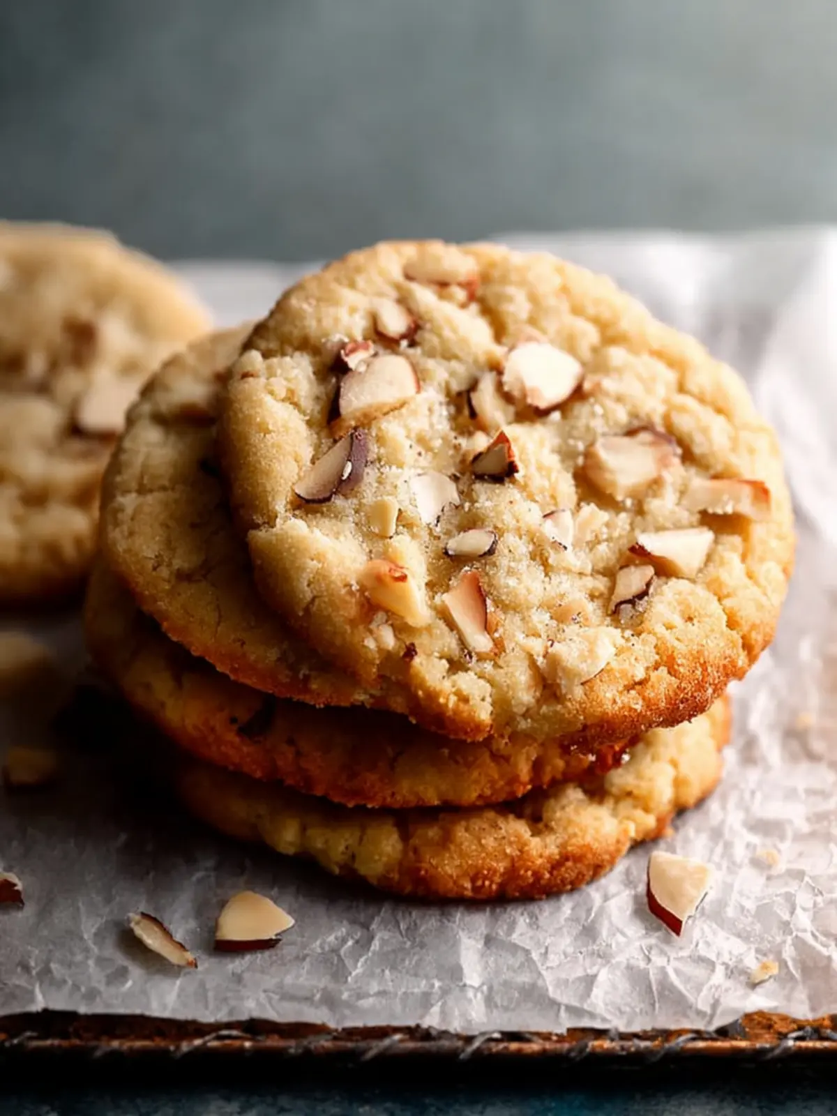 Soft and Chewy Almond Flour Cookies First Image