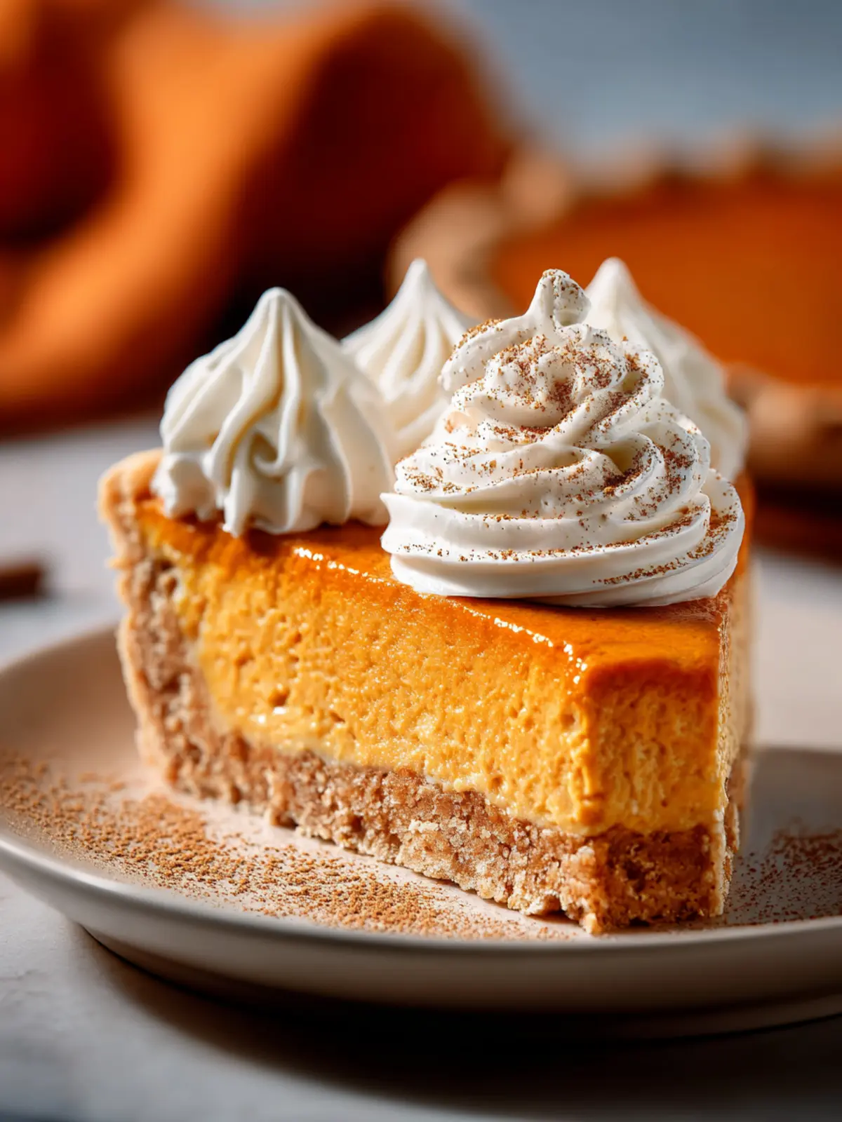 Irresistible Pumpkin Chiffon Pie First Image