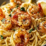 Lemon Garlic Shrimp Pasta Recipe in 30 Minutes First Image