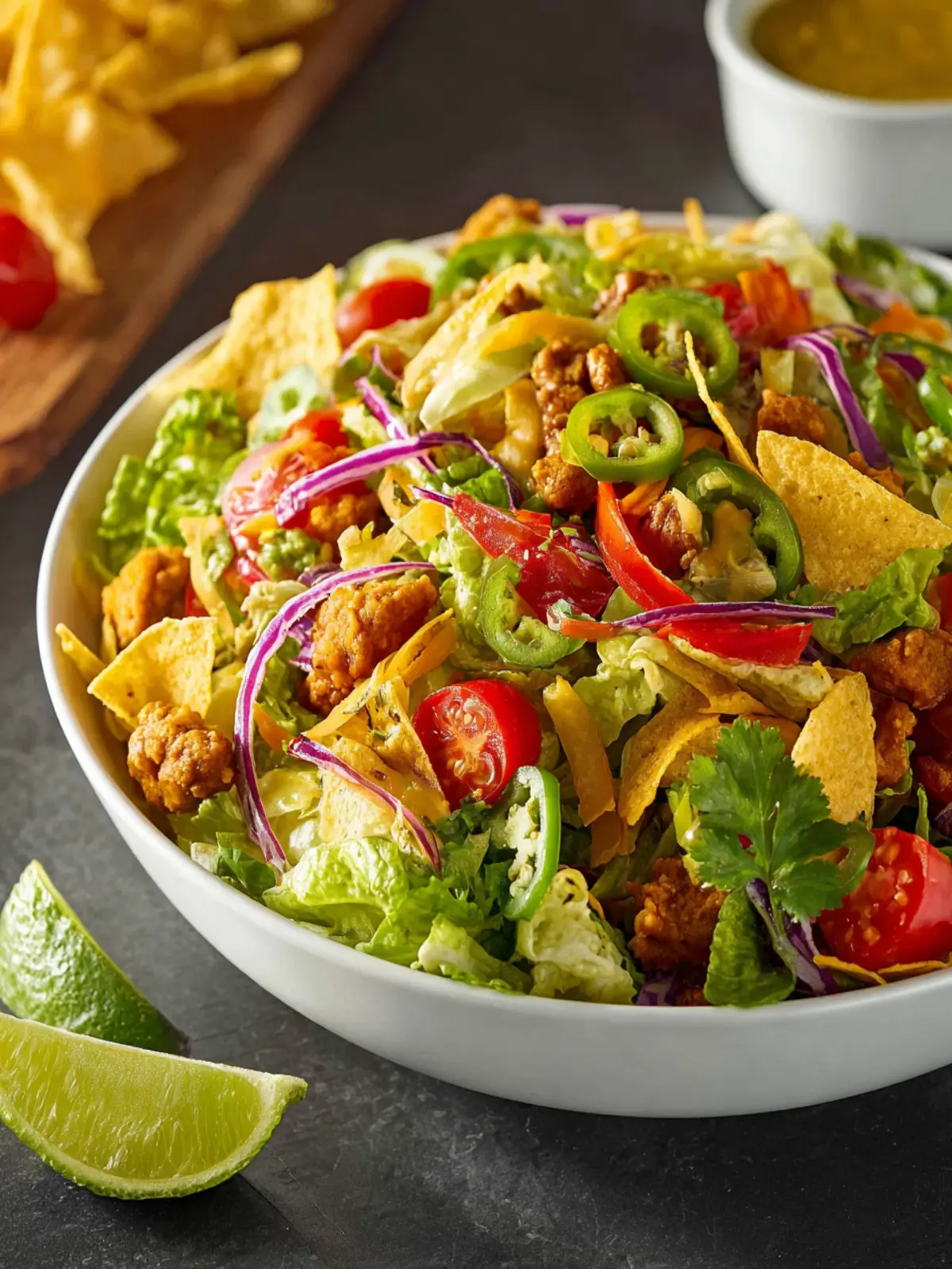 Vegan Taco Salad First Image