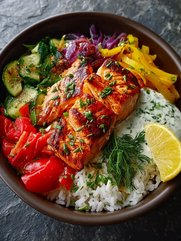 Crispy Rice Salmon Bowl First Image