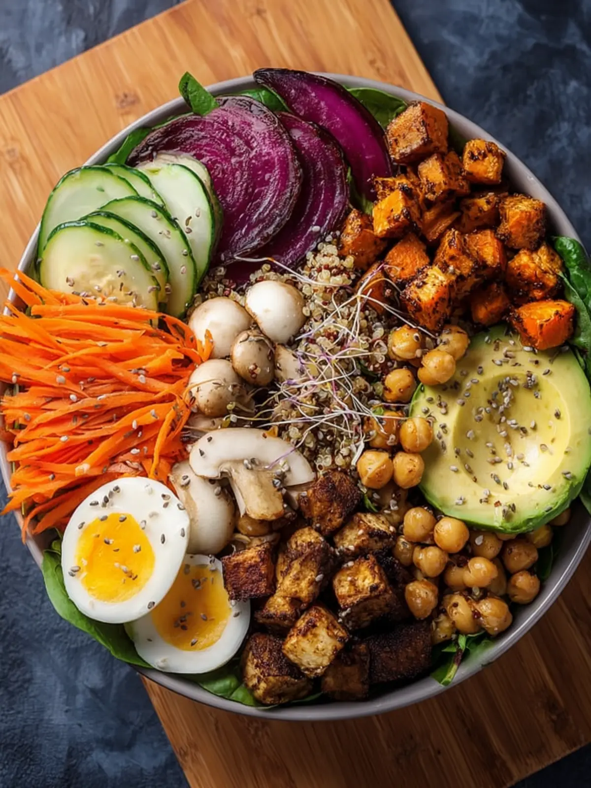High Protein Buddha Bowl Recipe First Image