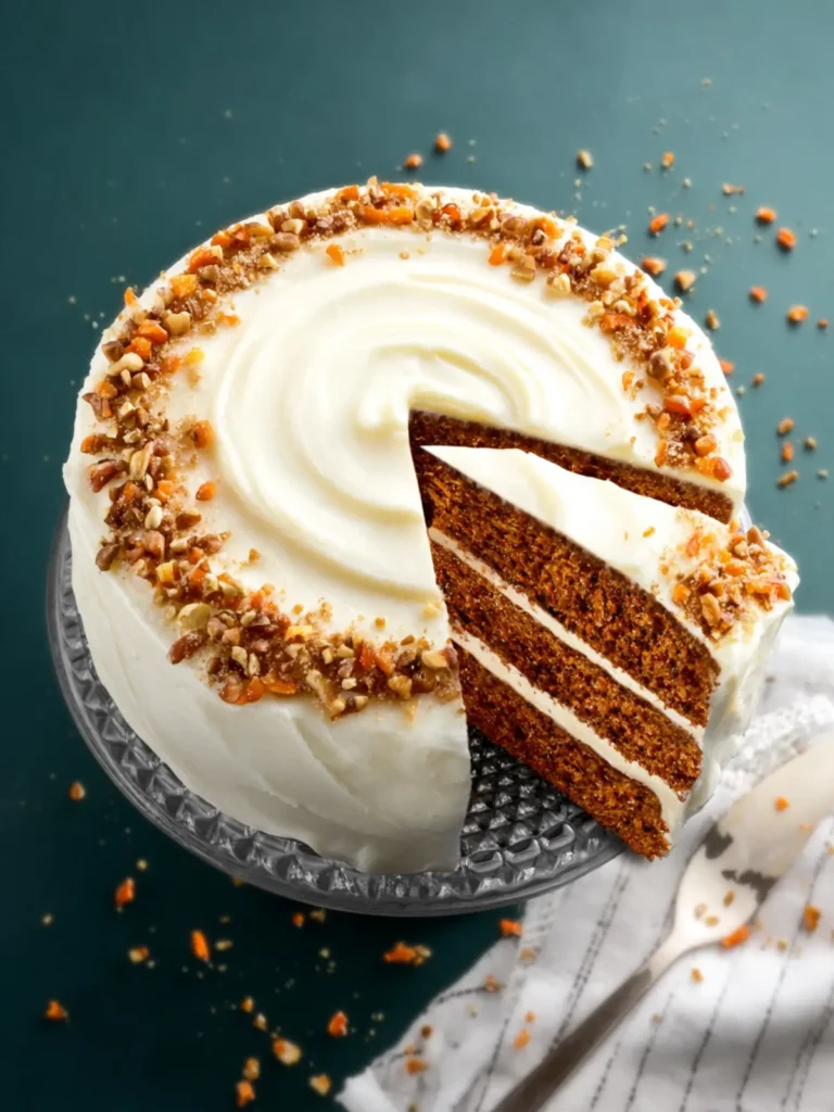 Carrot Cake with Cream Cheese Frosting First Image