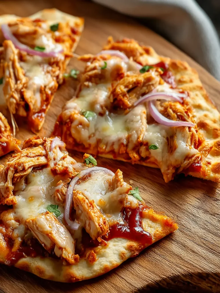 Irresistible BBQ Chicken Flatbread Recipe First Image