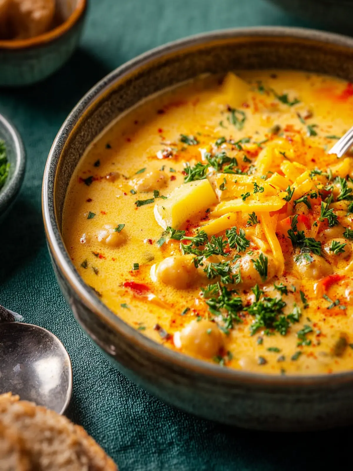 Cheddar Chickpea Chowder First Image