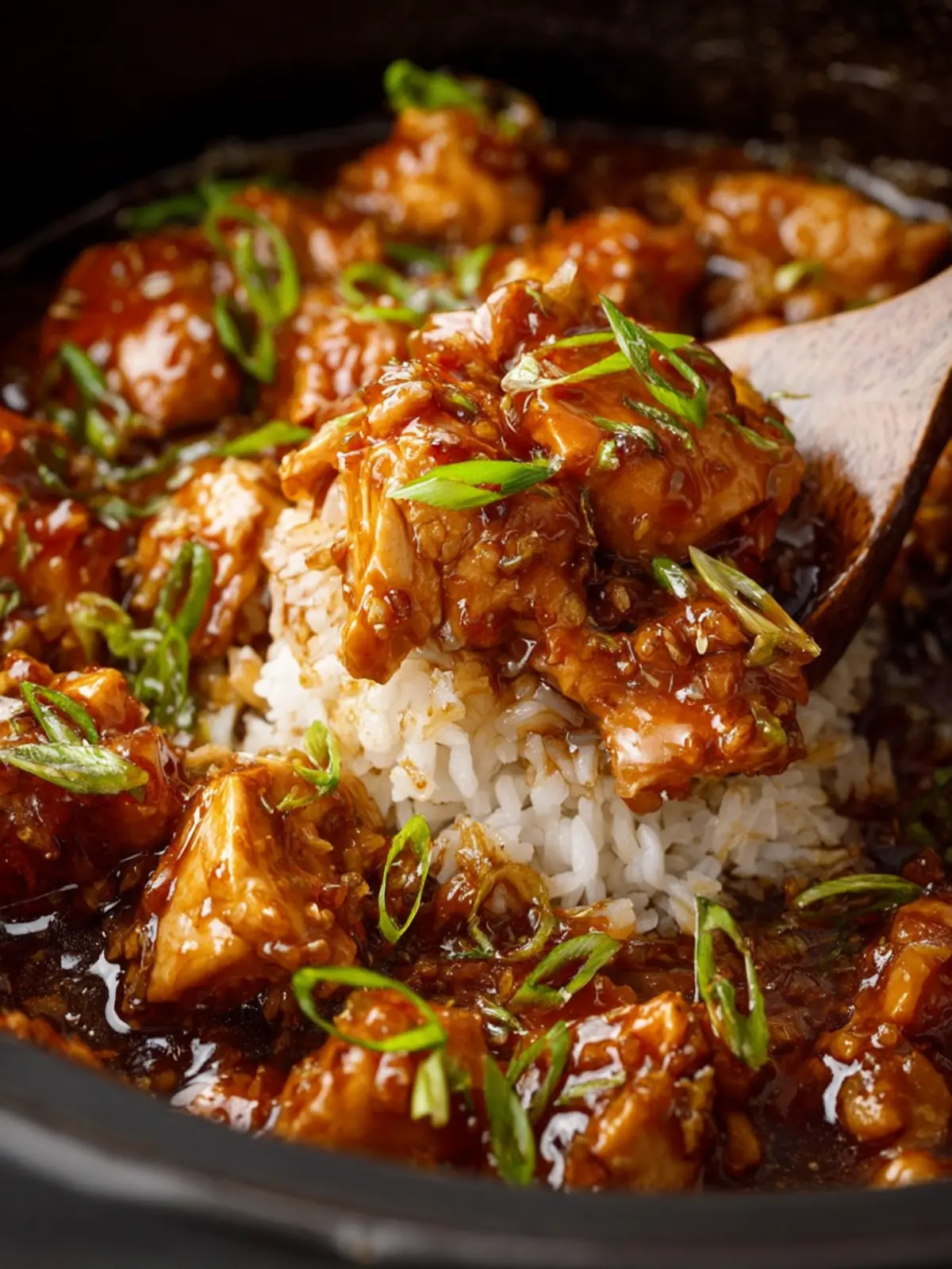 Crock Pot Honey Garlic Chicken First Image
