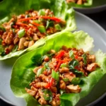 Tasty Chicken Lettuce Wraps First Image