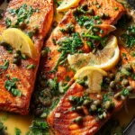 25-Minute Salmon Piccata First Image
