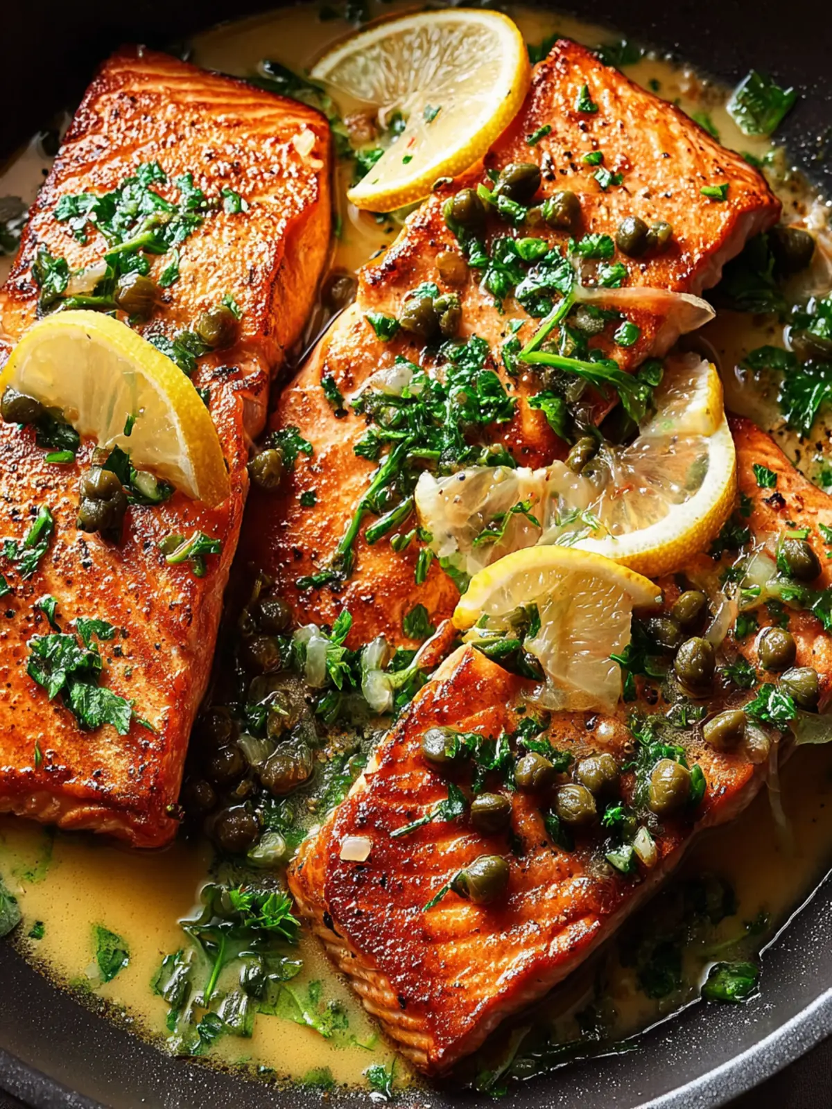25-Minute Salmon Piccata First Image