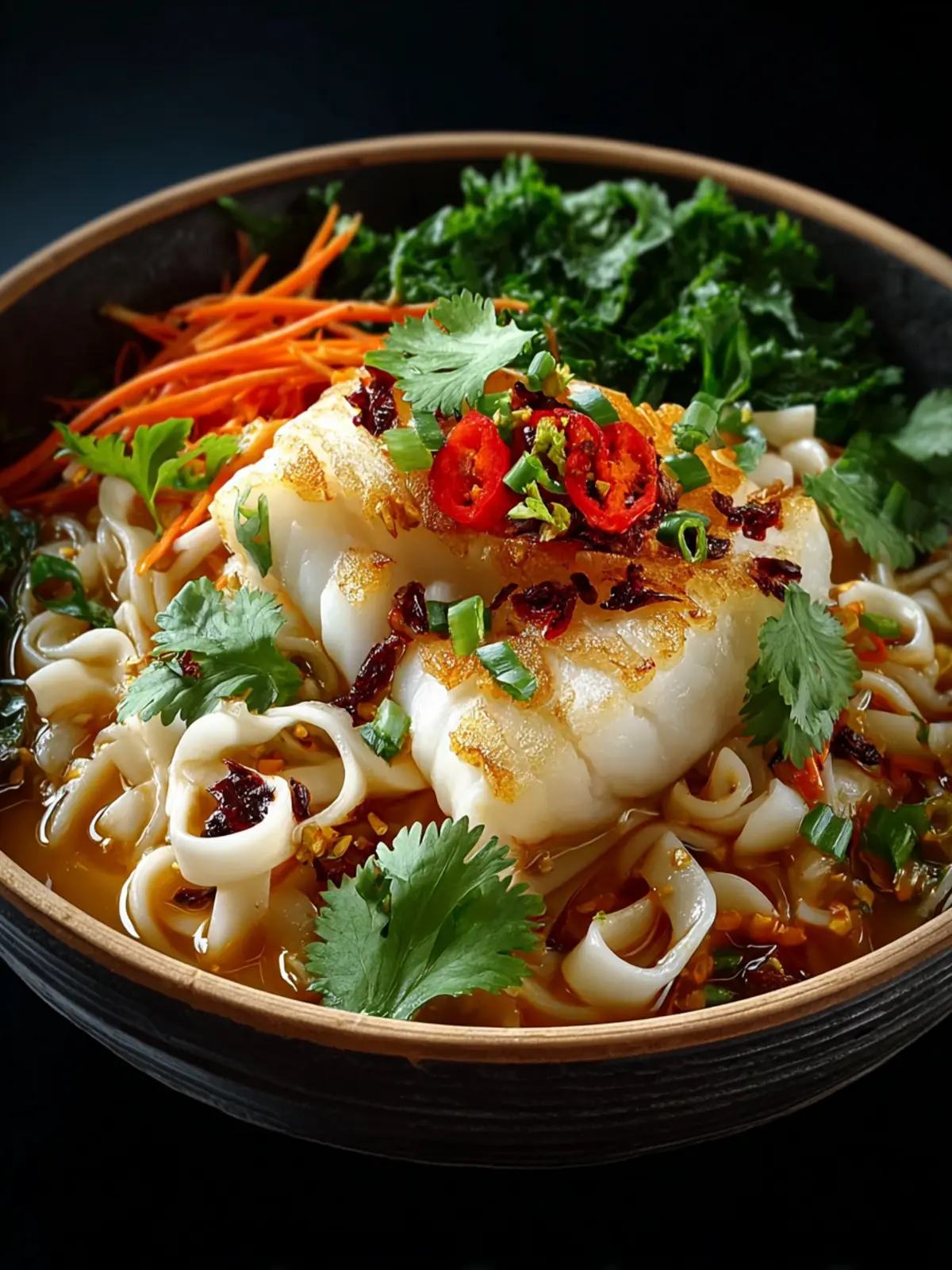Coconut Cod Noodle Bowl First Image