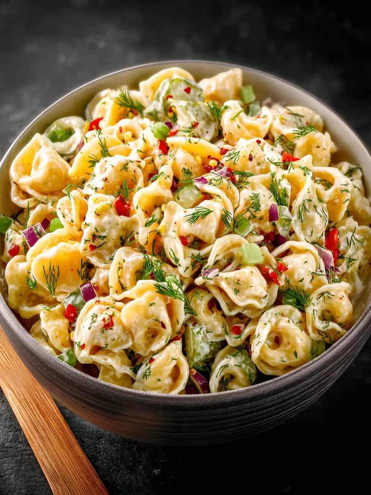 Easy Dill Pickle Pasta Salad Recipe First Image