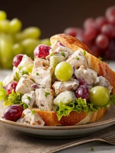 Chicken Salad with Grapes Recipe First Image