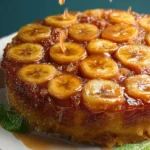 Banana Upside Down Cake First Image