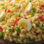 Creamy and Old Fashioned Classic Southern Macaroni Salad First Image