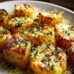 Garlic Parmesan Mud Potatoes Bake First Image
