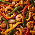 Sheet Pan Shrimp Fajitas First Image