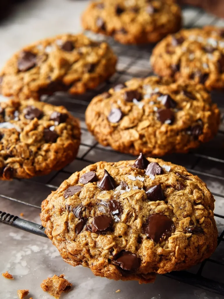Chocolate Chip Oatmeal Cookies First Image