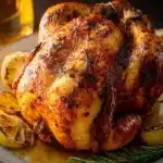 Juicy and Crispy Beer Can Chicken Recipe First Image
