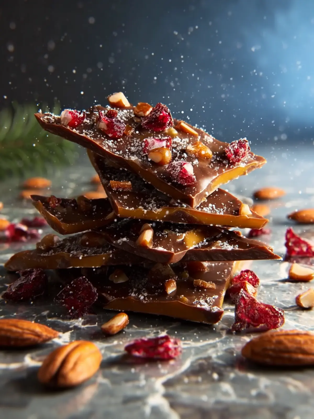 Homemade Christmas Toffee First Image